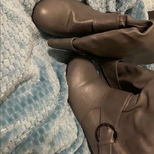 Grey Boots